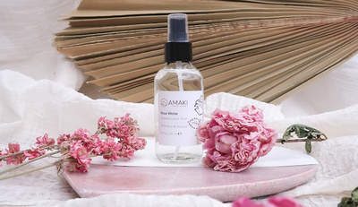 Reviewing The Amaki Rose Water Hydrating Mist