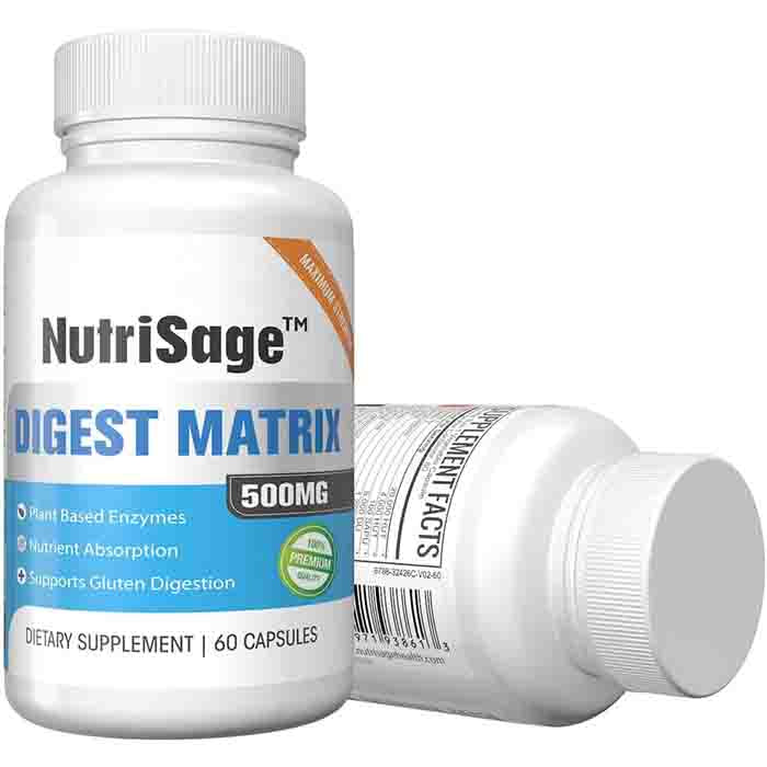 NutriSage: Super Digestive Enzyme Supplement
