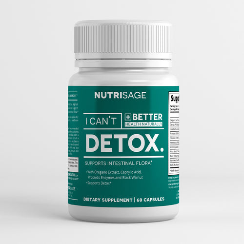 NutriSage: I Can't Detox: Premium Candida Cleanse