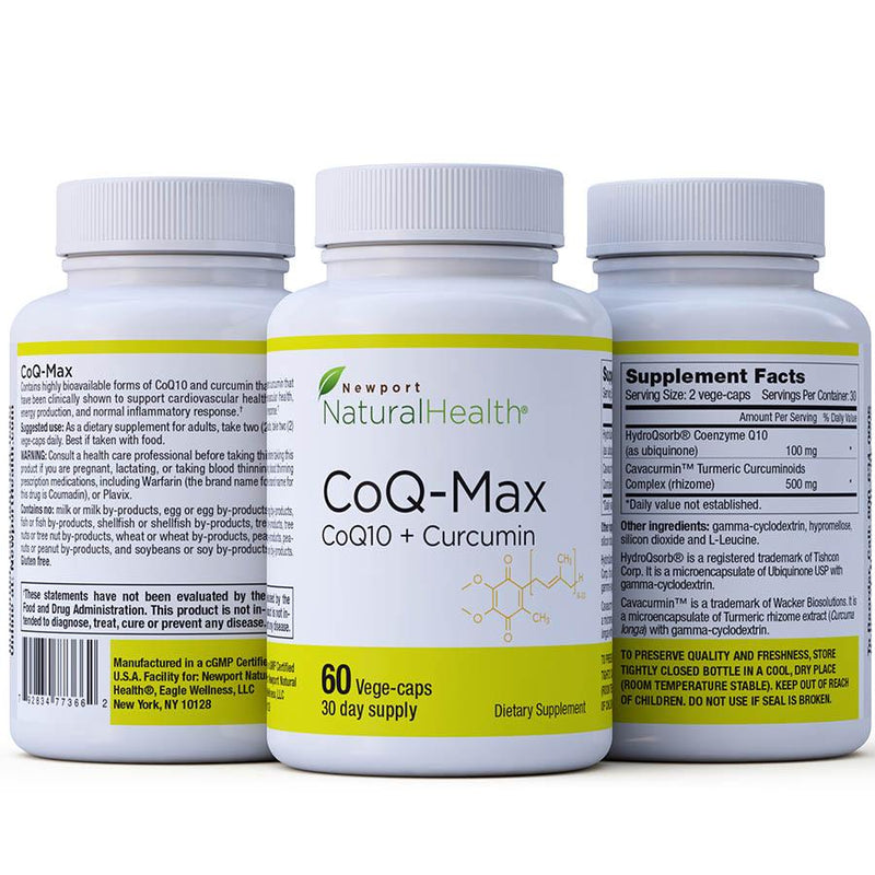 CoQ-Max with Curcumin